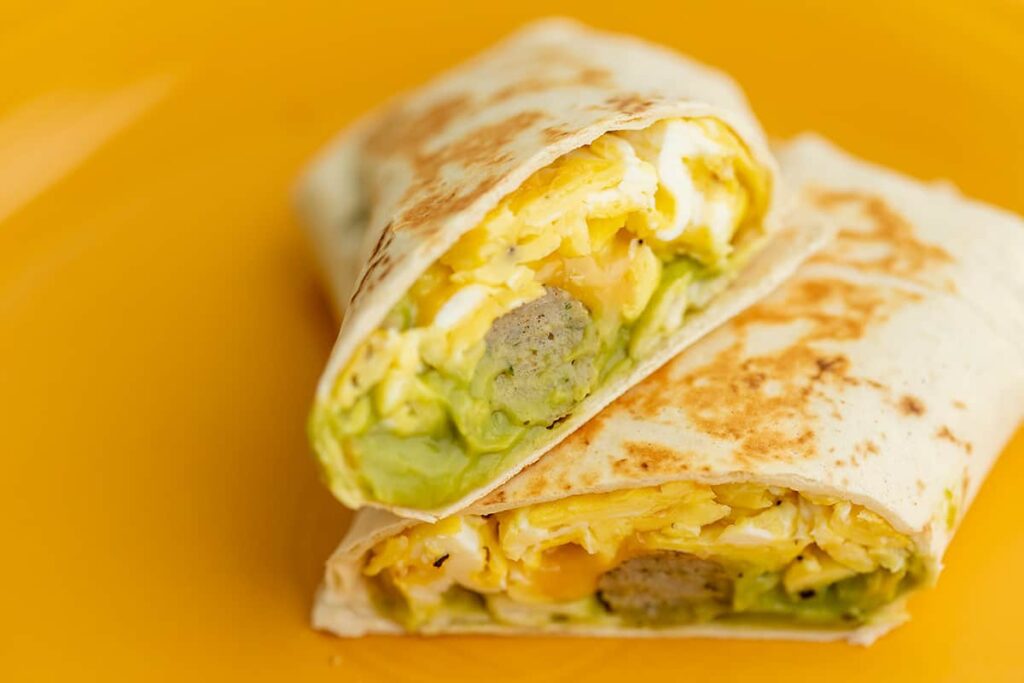 Keto Breakfast Burrito