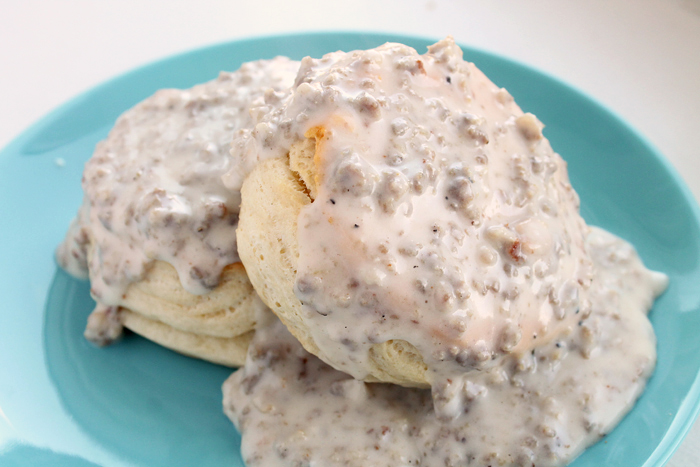 Keto Biscuits and Gravy 