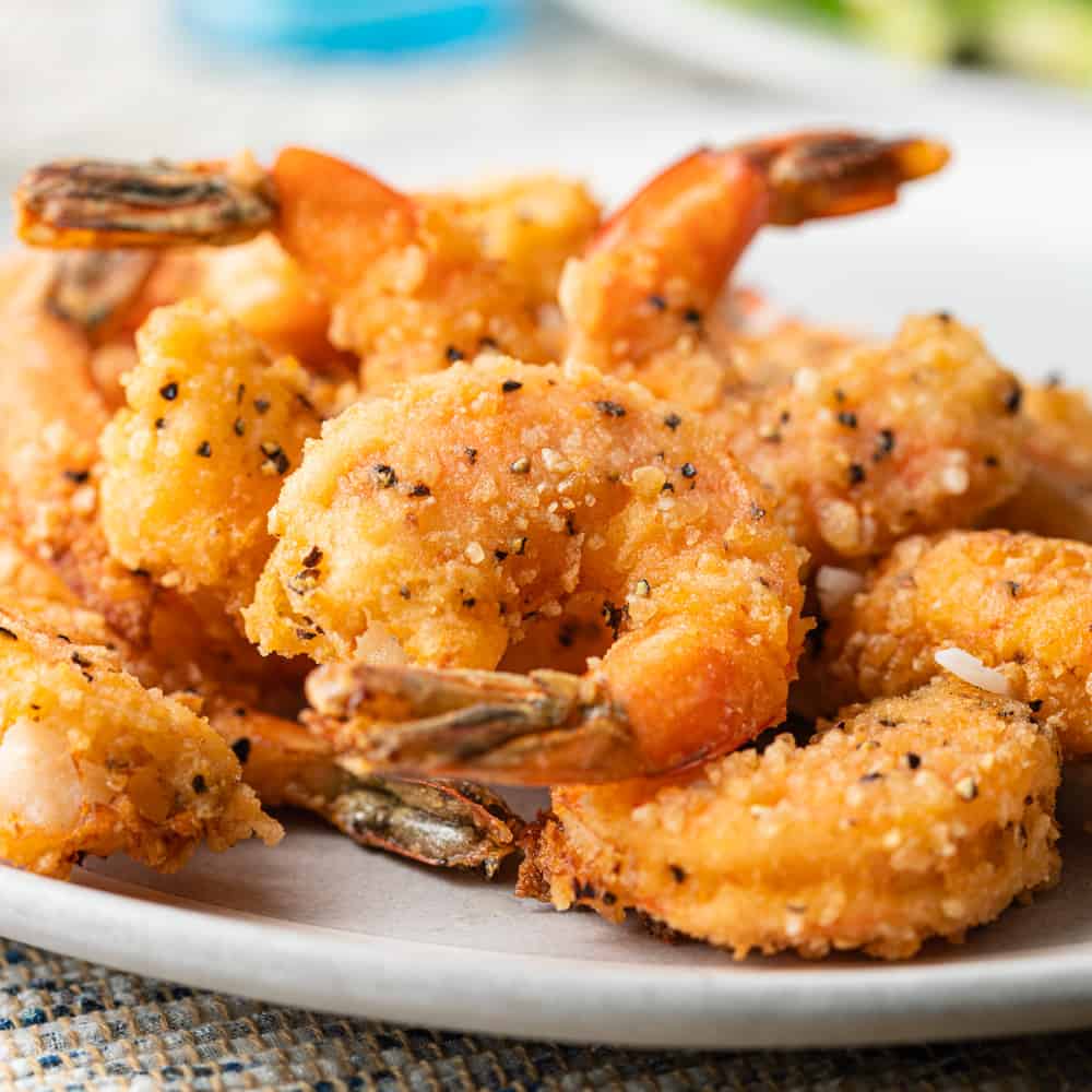 Keto Air Fried Jumbo Shrimp 